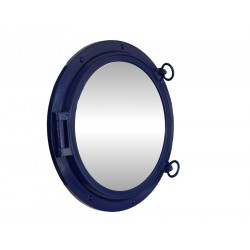 Porthole Mirror 24" (Navy Blue)