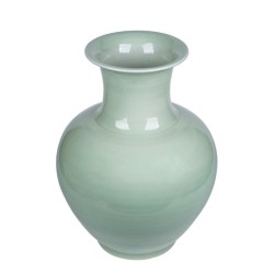 Mint Green Porcelain Vase