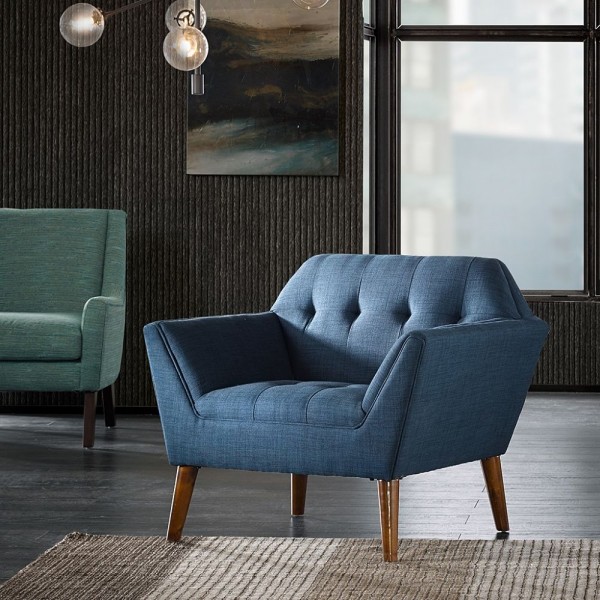 Newport Accent Chair-Blue