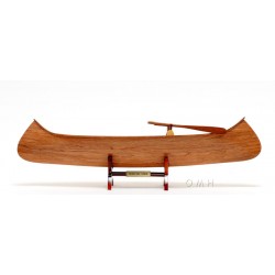 Indian Girl Canoe