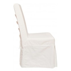 Pacific Beach Dining Chair - Sunbleached White