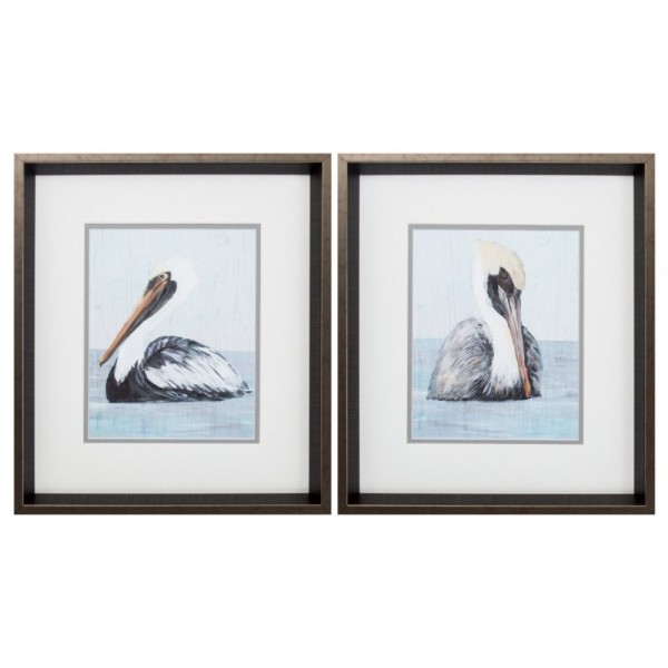 Pelican Prints- Set of 2
