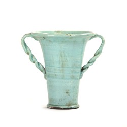Pottery Accent Vase-4 Color Options